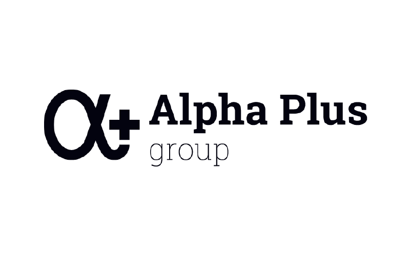 alpha plus group logo